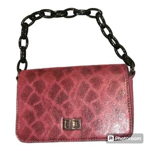 Mellow World clutch purse snake print‎